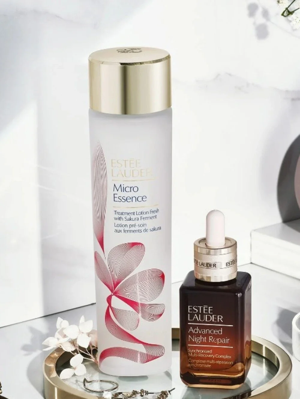 Estee Lauder MicroEssence Skin Activating Treatment Lotion Fresh w/Sakura Fement